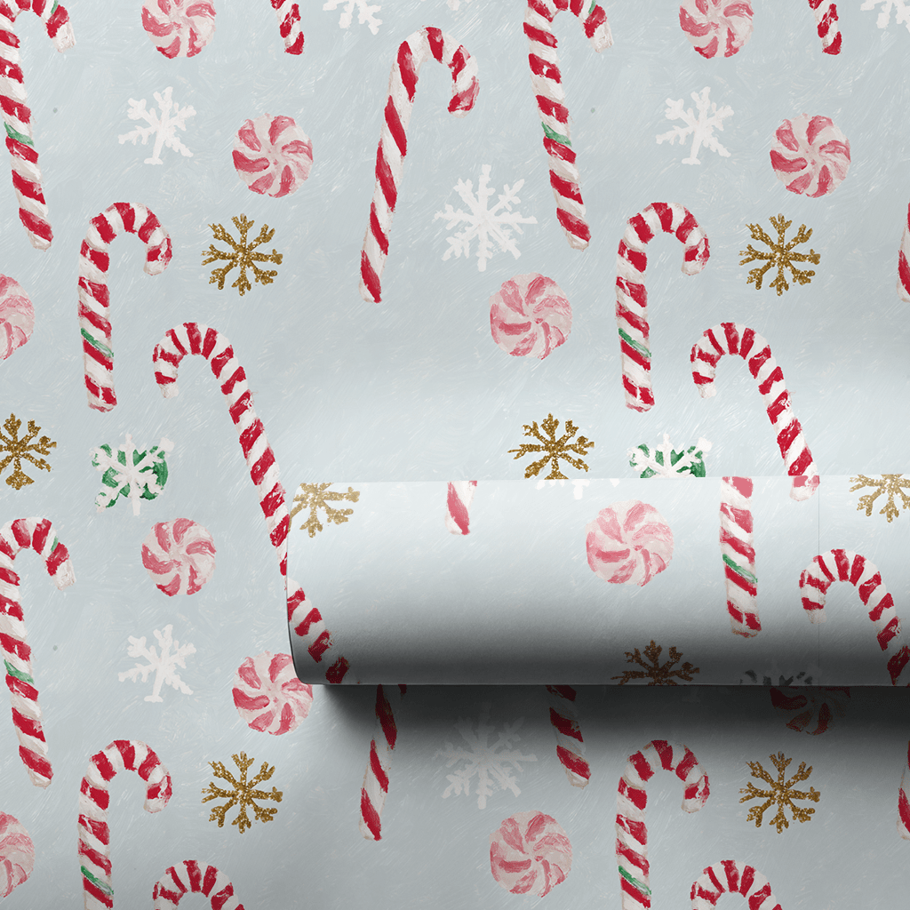 Candy Cane Stripe - Wrapping Paper - Aspen & Arlo