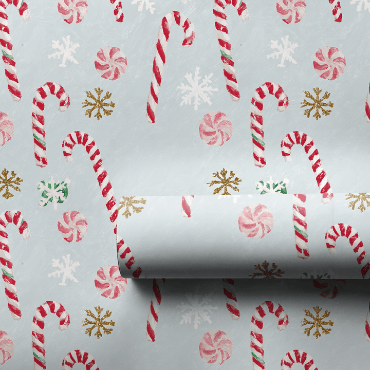 Candy Cane Stripe - Wrapping Paper - Aspen & Arlo