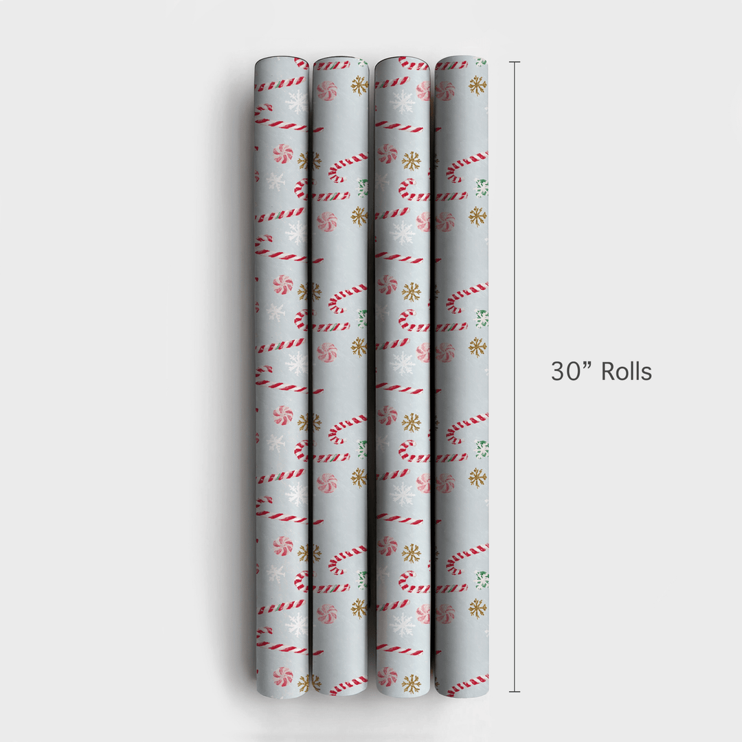 Candy Cane Stripe - Wrapping Paper - Aspen & Arlo