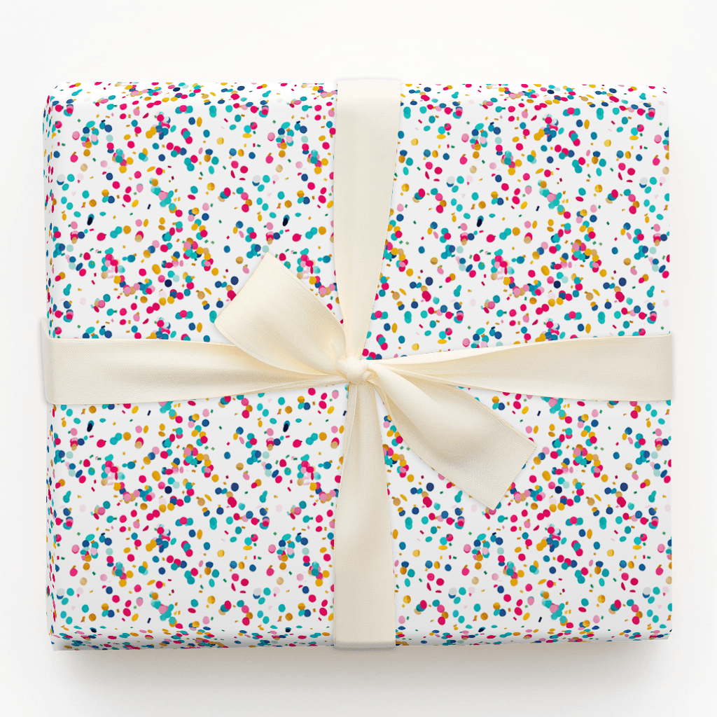 Catch the Confetti - Wrapping Paper - Aspen & Arlo