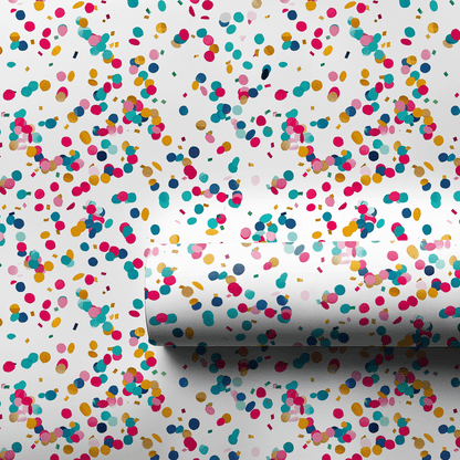 Catch the Confetti - Wrapping Paper - Aspen & Arlo