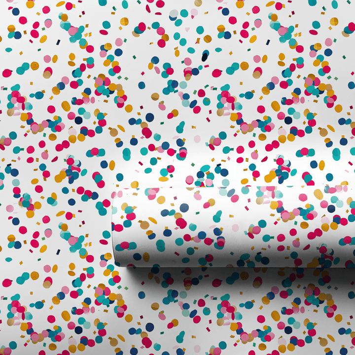 Catch the Confetti - Wrapping Paper - Aspen & Arlo