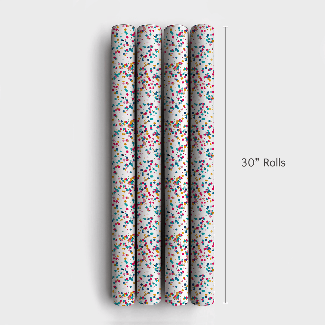 Catch the Confetti - Wrapping Paper - Aspen & Arlo