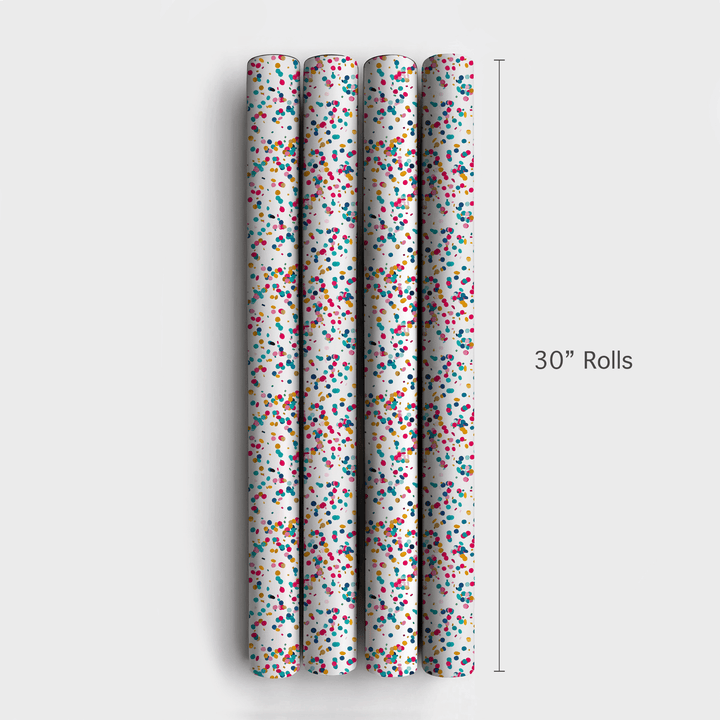 Catch the Confetti - Wrapping Paper - Aspen & Arlo