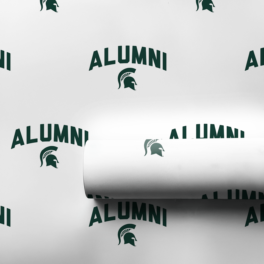 Spartan Alumni - Wrapping Paper - Aspen & Arlo