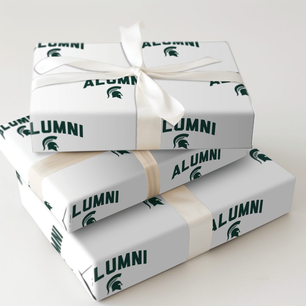 Spartan Alumni - Wrapping Paper - Aspen & Arlo