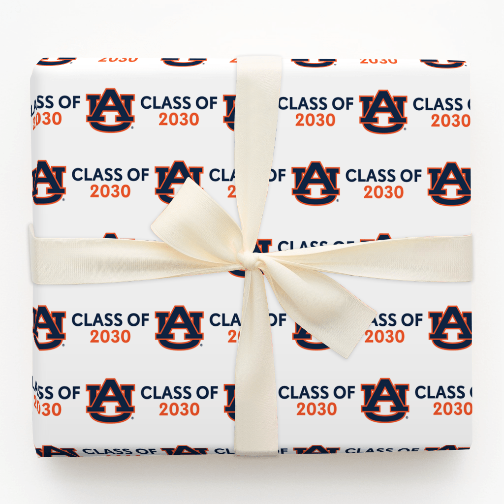 Auburn Class of 2030 - Wrapping Paper - Aspen & Arlo