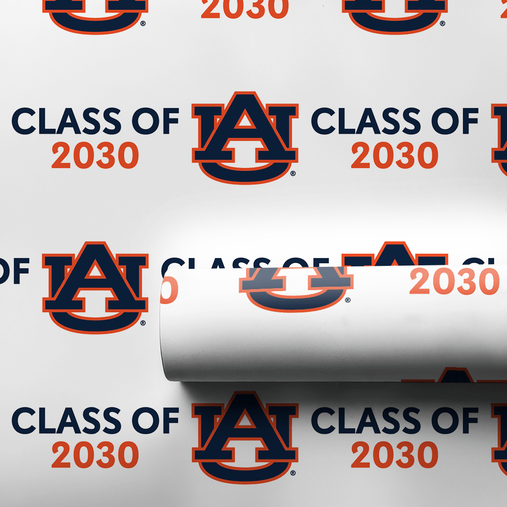 Auburn Class of 2030 - Wrapping Paper - Aspen & Arlo