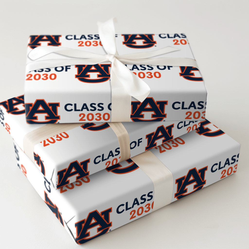 Auburn Class of 2030 - Wrapping Paper - Aspen & Arlo