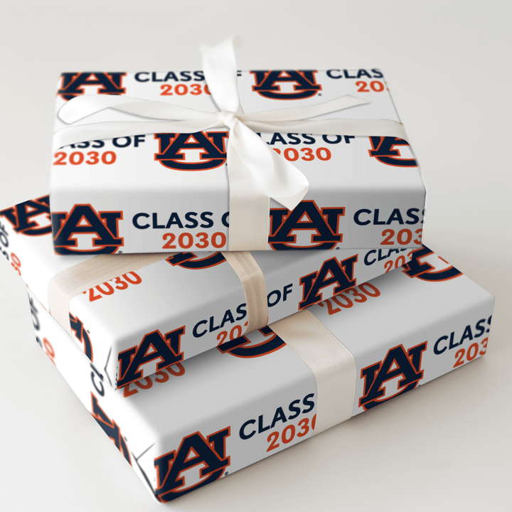 Auburn Class of 2030 - Wrapping Paper - Aspen & Arlo