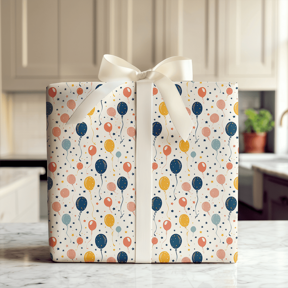 Balloon Decor - Wrapping Paper - Aspen & Arlo