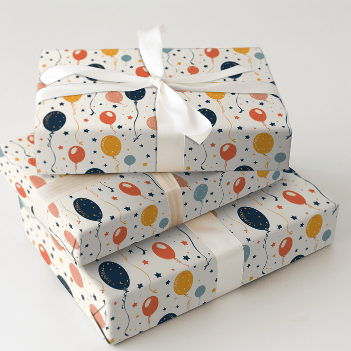Balloon Decor - Wrapping Paper - Aspen & Arlo