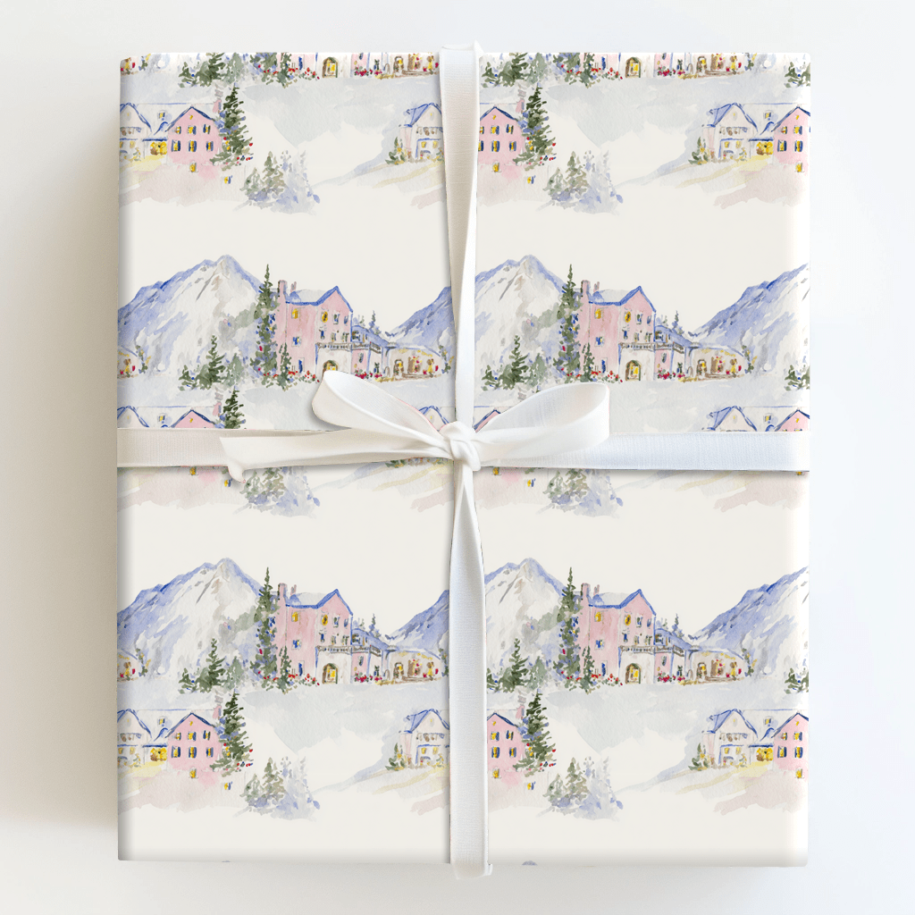 Mountain Town - Wrapping Paper - Aspen & Arlo