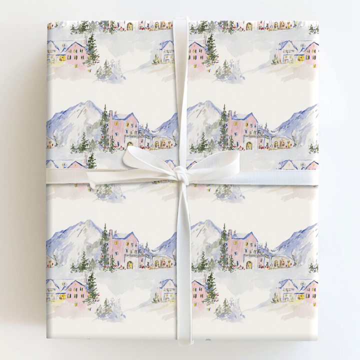Mountain Town - Wrapping Paper - Aspen & Arlo