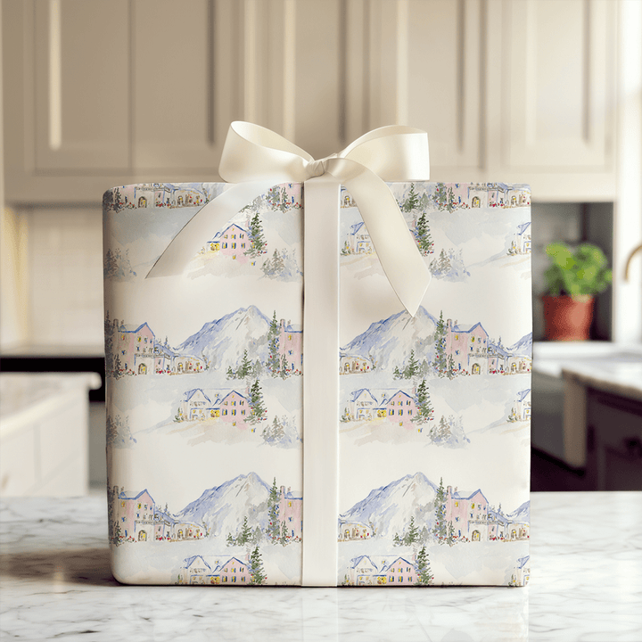 Mountain Town - Wrapping Paper - Aspen & Arlo