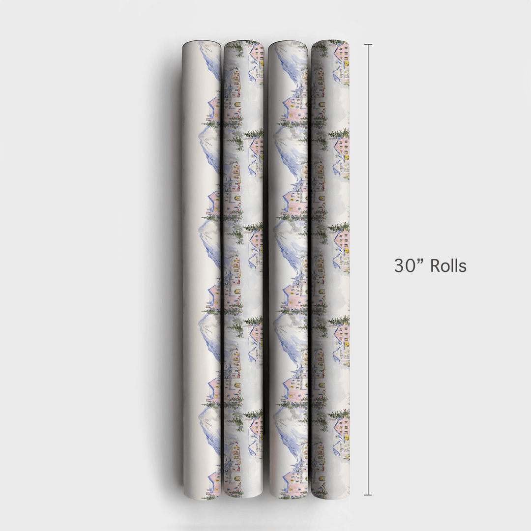 Mountain Town - Wrapping Paper - Aspen & Arlo