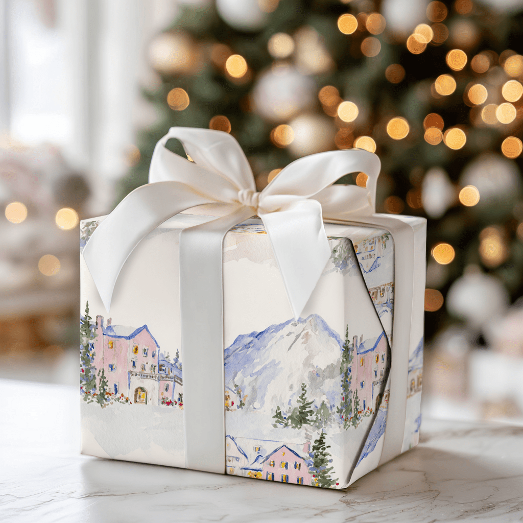 Mountain Town - Wrapping Paper - Aspen & Arlo