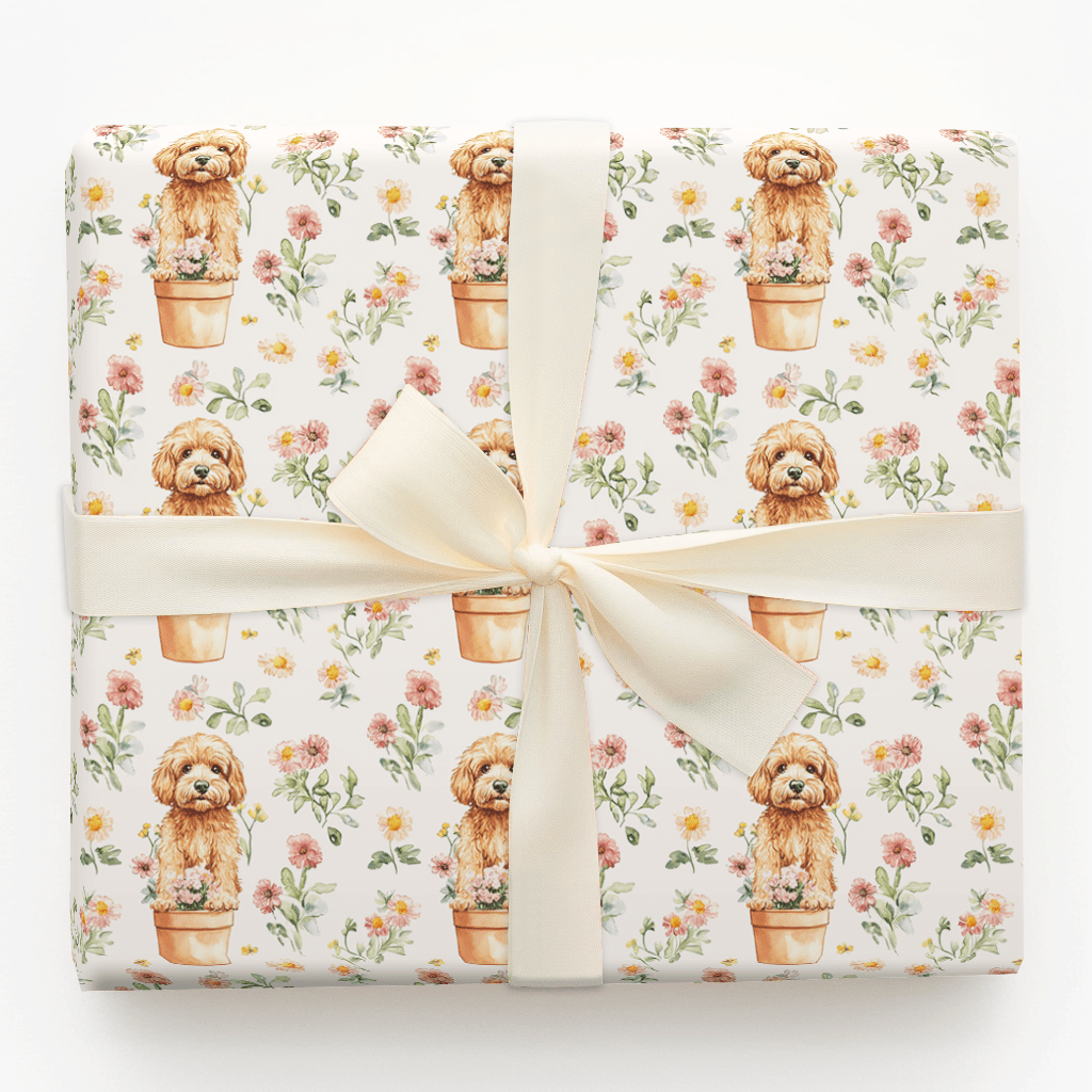 Paws and Petals - Wrapping Paper - Aspen & Arlo