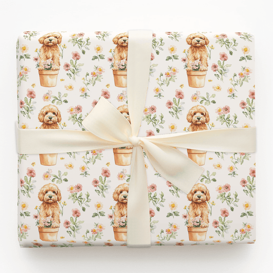 Paws and Petals - Wrapping Paper - Aspen & Arlo