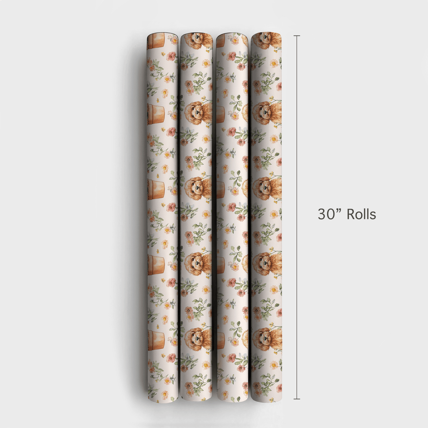Paws and Petals - Wrapping Paper - Aspen & Arlo