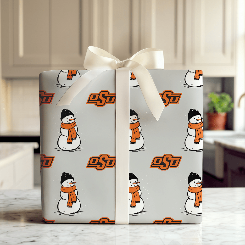 OSU Snowman - Wrapping Paper - Aspen & Arlo