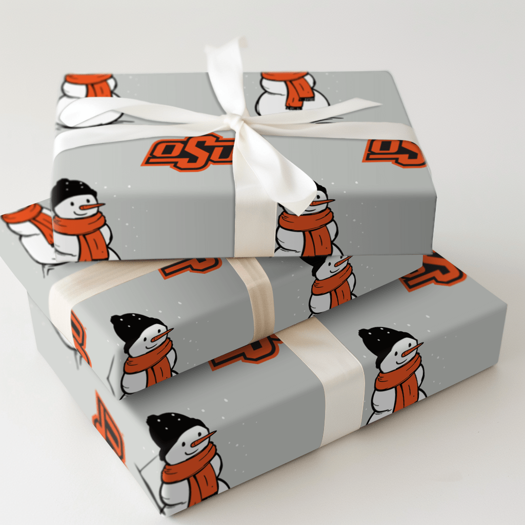 OSU Snowman - Wrapping Paper - Aspen & Arlo