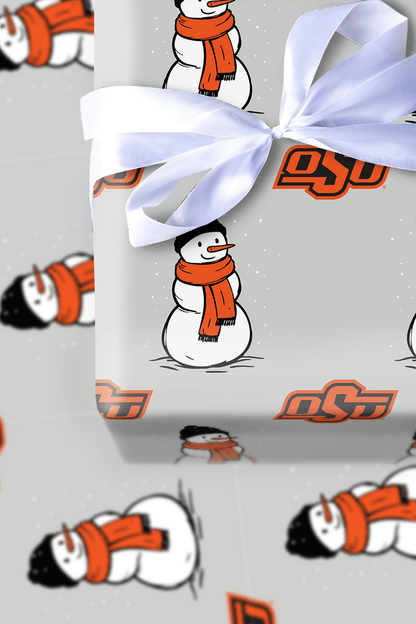 OSU Snowman - Wrapping Paper - Aspen & Arlo