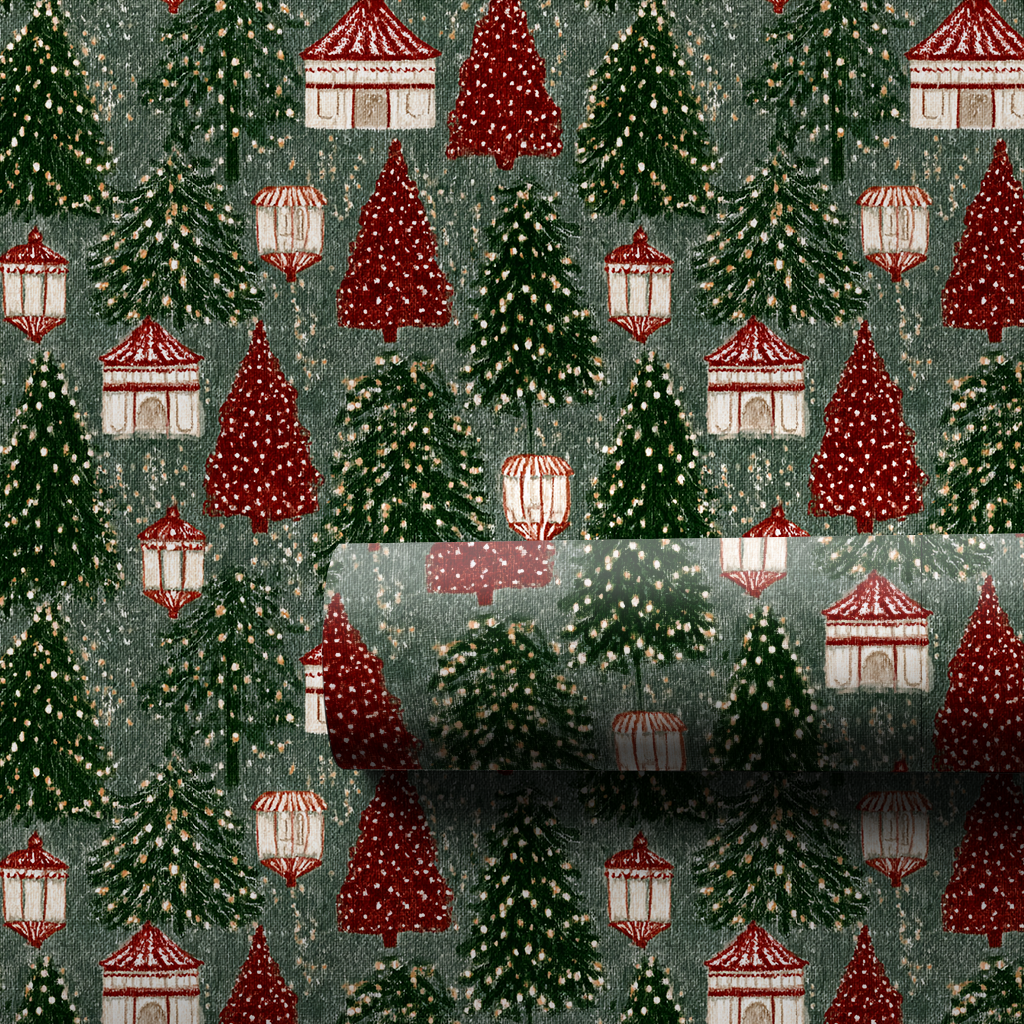 Lantern and Fir Holiday