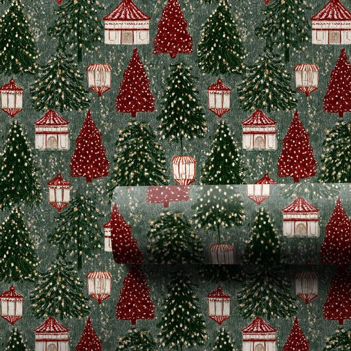 Lantern and Fir Holiday