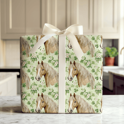 Shamrocks with the Shire - Wrapping Paper - Aspen & Arlo