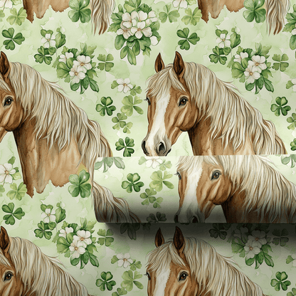 Shamrocks with the Shire - Wrapping Paper - Aspen & Arlo