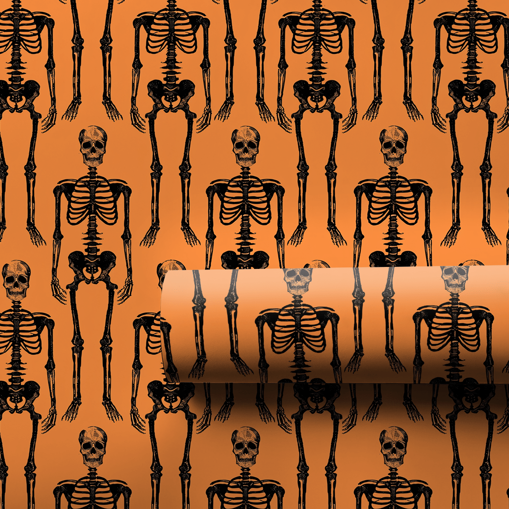 Spooky Friend - Wrapping Paper - Aspen & Arlo