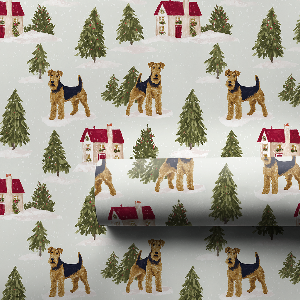 Christmas Lookout Dog