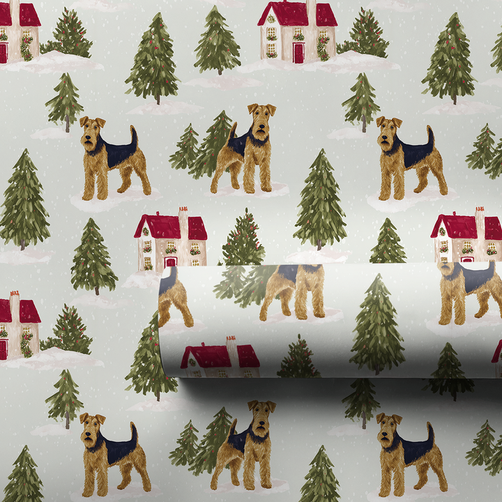 Christmas Lookout Dog