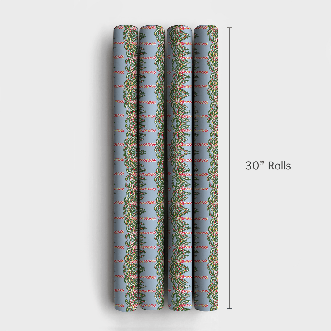 Christmas Light Palms - Wrapping Paper - Aspen & Arlo