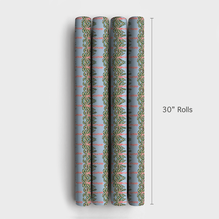 Christmas Light Palms - Wrapping Paper - Aspen & Arlo