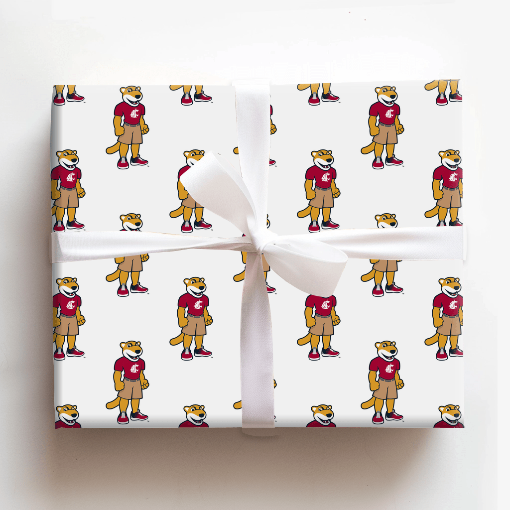 Cougar Mascot - Wrapping Paper - Aspen & Arlo