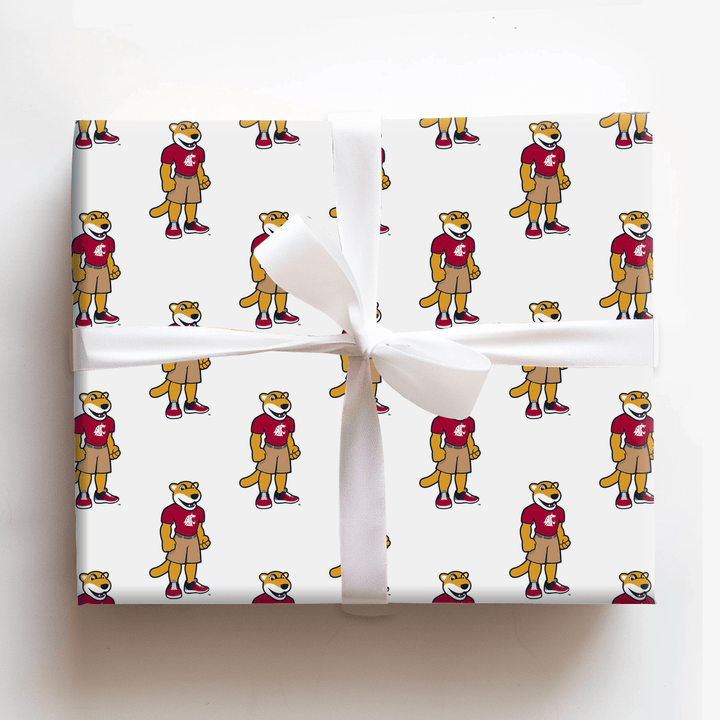 Cougar Mascot - Wrapping Paper - Aspen & Arlo