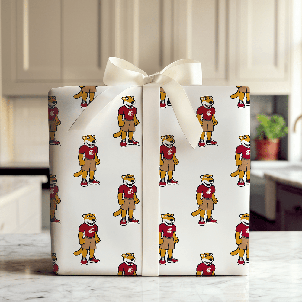 Cougar Mascot - Wrapping Paper - Aspen & Arlo