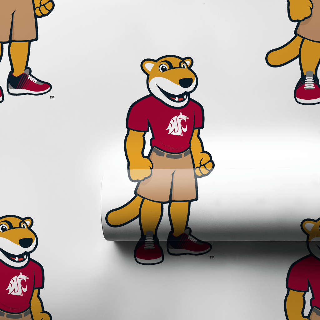 Cougar Mascot - Wrapping Paper - Aspen & Arlo