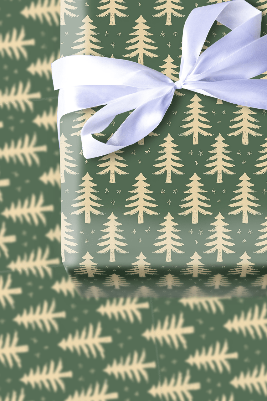 Merry Mint - Wrapping Paper - Aspen & Arlo