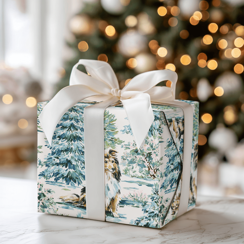 Sheltie Woods - Wrapping Paper - Aspen & Arlo