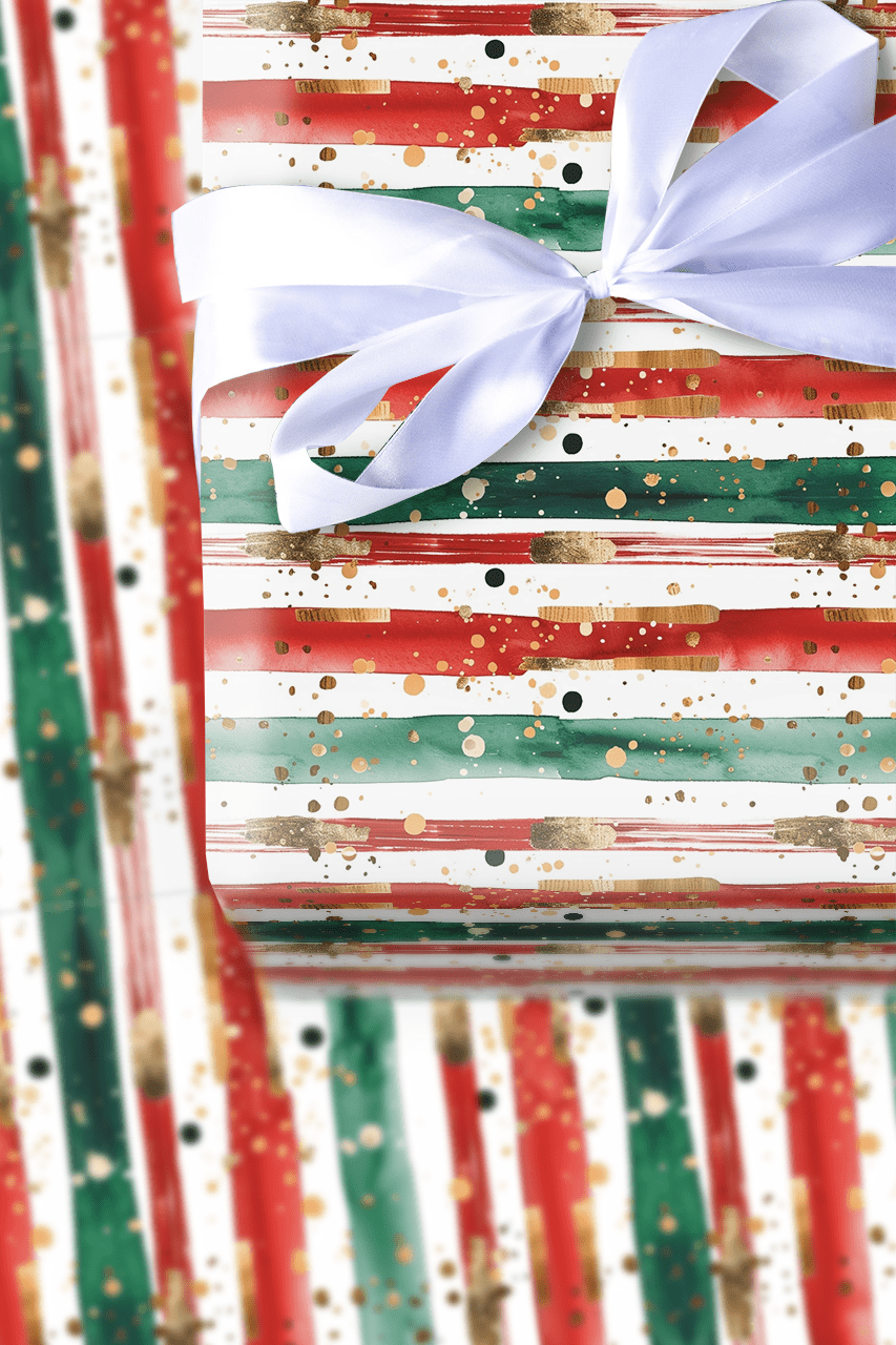 Smell the Pepermint - Wrapping Paper - Aspen & Arlo