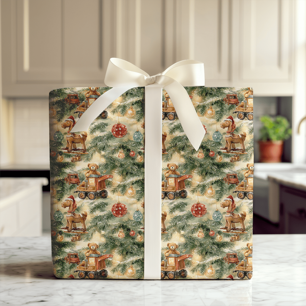 Toyland Dreams - Wrapping Paper - Aspen & Arlo