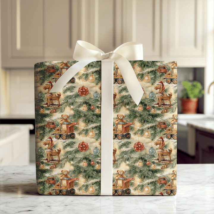 Toyland Dreams - Wrapping Paper - Aspen & Arlo