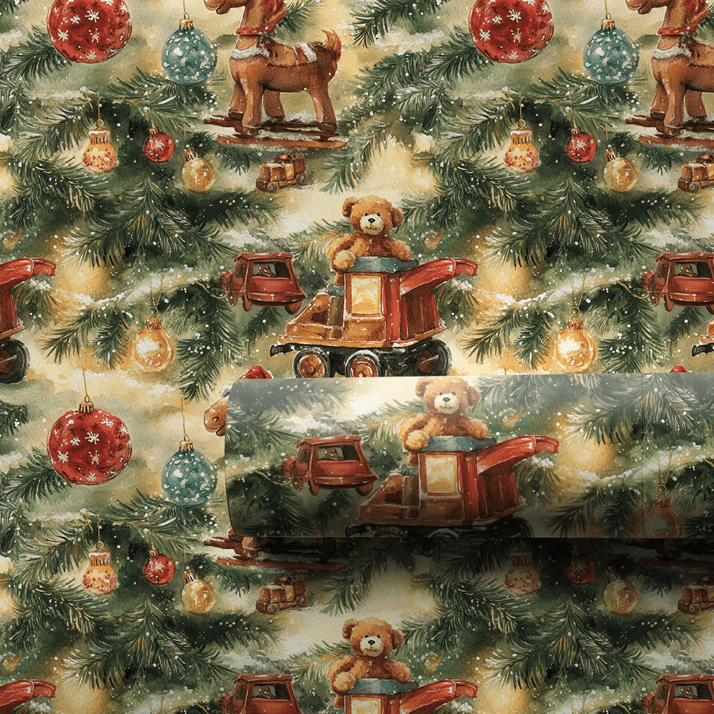 Toyland Dreams - Wrapping Paper - Aspen & Arlo