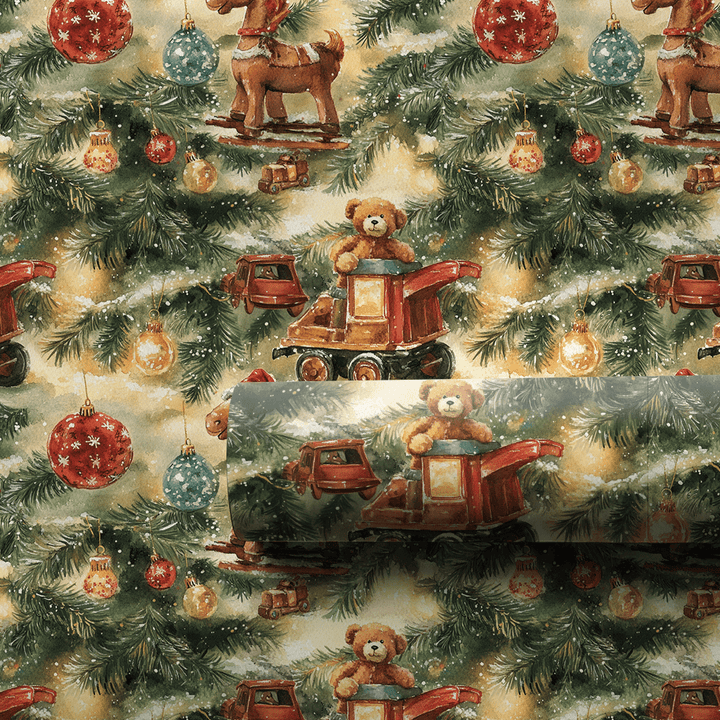 Toyland Dreams - Wrapping Paper - Aspen & Arlo