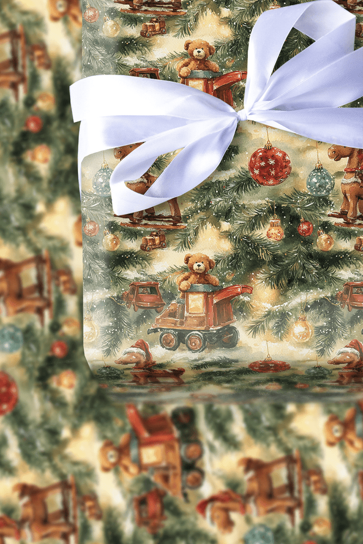 Toyland Dreams - Wrapping Paper - Aspen & Arlo