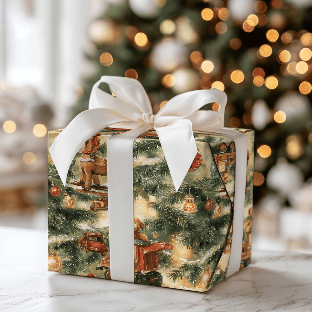 Toyland Dreams - Wrapping Paper - Aspen & Arlo