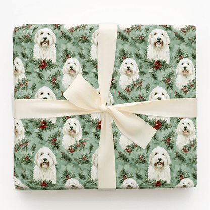 Fluffy Christmas Joy - Wrapping Paper - Aspen & Arlo